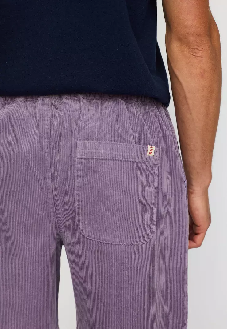 Revolution Purple Long Casual Shorts Herren lila